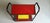 Vintage Red and Yellow Bar Trolley, 1960s For Sale - Image 6 of 8