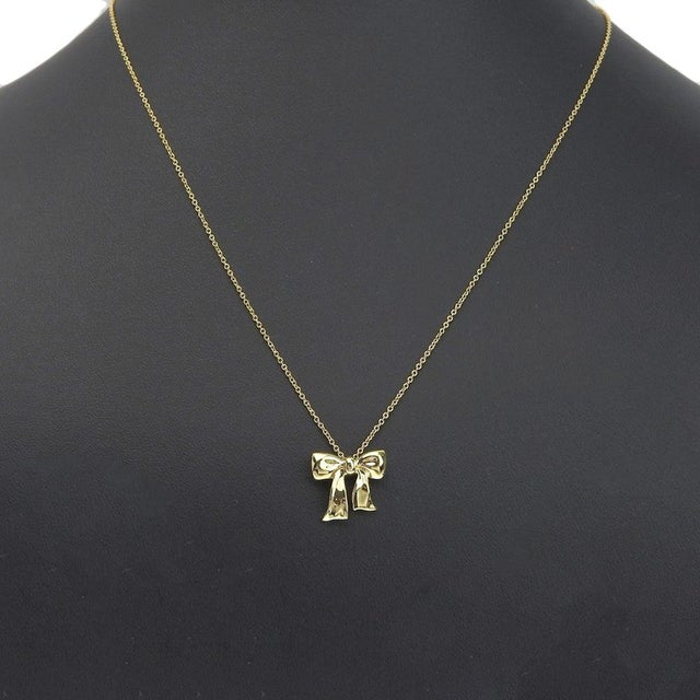 Tiffany & Co Ribbon Necklace | Chairish