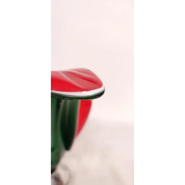 Vintage Italian Crystal Centerpiece, 1970s For Sale - Image 6 of 12