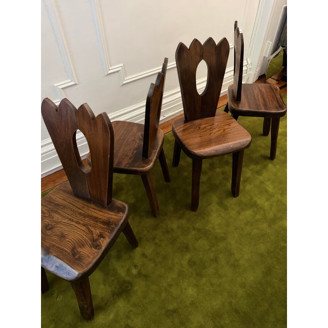 Set of Four Mid 20th Century Olavi Hanninen Atributed Crown Chairs For Sale - Image 10 of 11