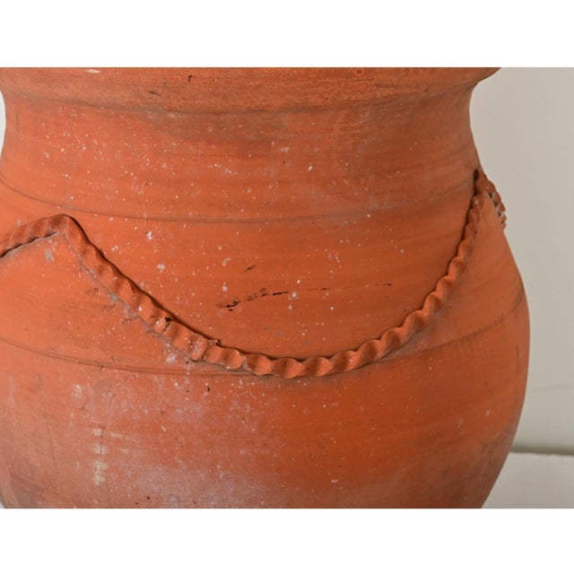 Early 20th Century French Vintage Large Terracotta Planter For Sale - Image 5 of 12