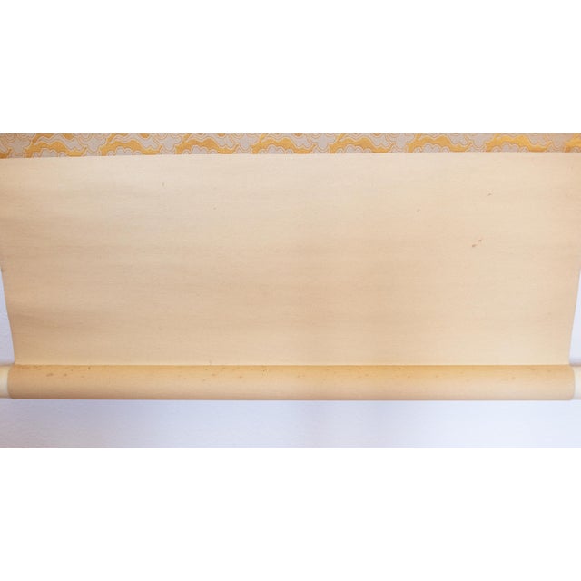 Nishii Shōdō "White Hawk on a Pine Tree", Late Meiji to Early Showa Large Scroll Painting For Sale - Image 12 of 18