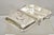Antique English Victorian Sheffield Silver Plated Lidded Warmer Serving Platter For Sale - Image 11 of 12