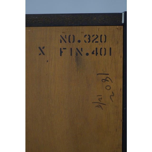 John Stuart Mid Century Modern Macassar Dresser Armoire For Sale - Image 17 of 17