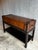 Vintage Faux Leather Suitcase Console Table With 3 Drawers For Sale - Image 11 of 12