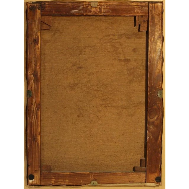 Josef Edgar Kleinert, Goose Stripping, 1890, Oil on Canvas, Framed For Sale - Image 6 of 7