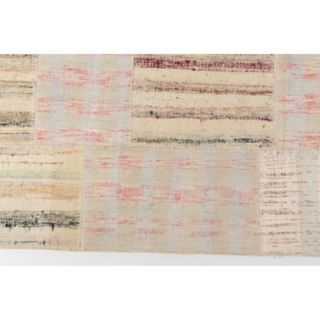 Oversize Nautral Vintage Kilim Rug For Sale - Image 10 of 10