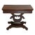 19th Century American Empire Mahogany Game Table For Sale