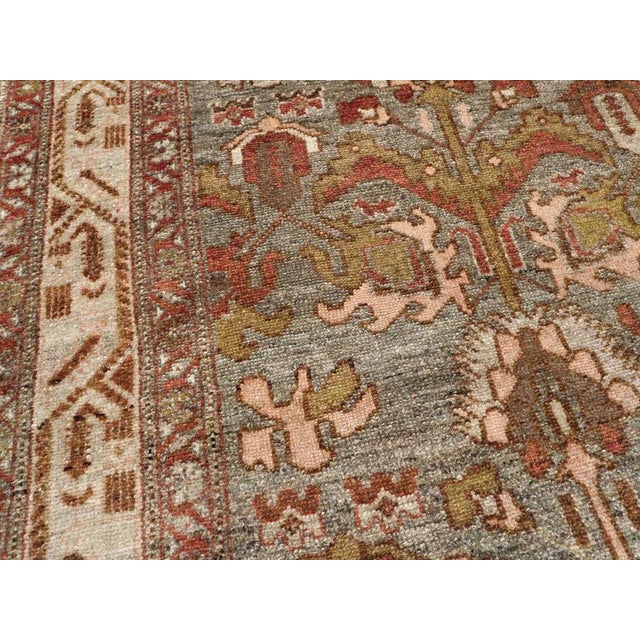 Galerie Shabab Collection Early 20th Century Handmade Persian Malayer Accent Rug For Sale - Image 4 of 7