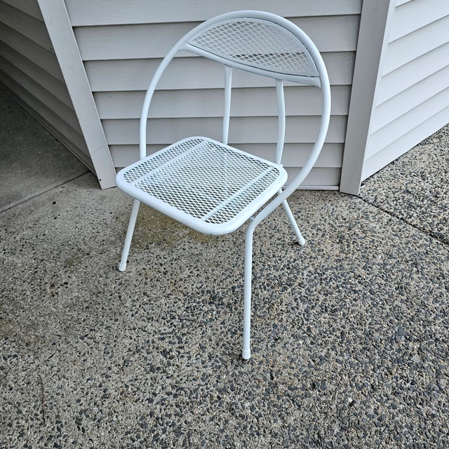 Metal 1990s Rid-Jid Salterini Style Dining Table & 2 Chairs For Sale - Image 7 of 12