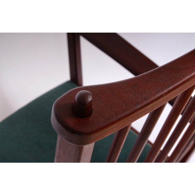 1960s Ynge Ekstrom Rosewood Rocking Chair, 1960s For Sale - Image 5 of 10