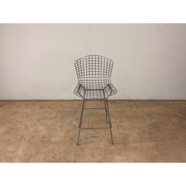 Harry Bertoia Bar Stool 427 for Knoll International, 1970s For Sale - Image 11 of 15