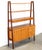 1950s Scandinavian Teak Room Divider / Bookcase With Secretary Desk For Sale - Image 10 of 14