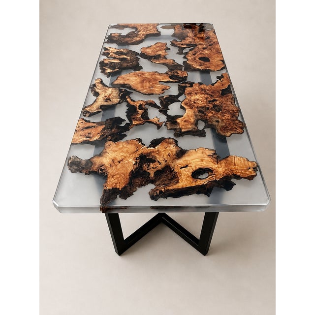 Olive Root and Resin Table by Andrea Toffanin for Hood For Sale - Image 4 of 7