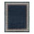 Rug & Kilim’s Art Deco Style Rug With Navy Blue Open Field & Geometric Borders For Sale