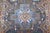 Textile Vintage Navy Persian Square Accent Rug - 5'2" x 6'2" For Sale - Image 7 of 9