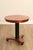 High Quality American Made Cherry Round Top Pedestal Table Mounted on Ball Feet