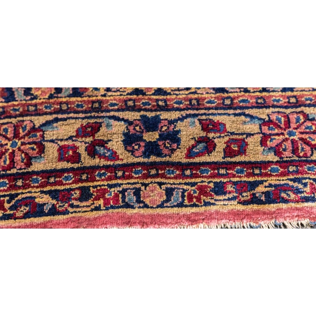Antique Persian Kashan Rug 2’1” X 5’0" For Sale - Image 4 of 9