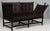 Wood Two-Seat Sofa in Black Beech and Leather by Børge Mogensen for Fritz Hansen For Sale - Image 7 of 9