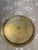Vintage Chinese Etched Brass Tray 17” For Sale - Image 10 of 11