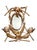 Exquisite Gilted metal mirror fit for a princess. Featuring crowns and intricate floral details, this is an exquisite one...
