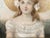 Traditional Early 20th Century French Miniature Portrait Painting: La Belle Époque Young Maiden, Bakelite Frame For Sale - Image 3 of 9