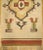 Vintage Mexican Zapotec Decorative Carpet, in Small Size w/ Stylized Bird Design For Sale - Image 4 of 4