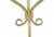 Antique 21" Brass Candle Holders - a Pair For Sale - Image 4 of 8