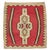 1920s Navajo Rug Red Field with Diamond & Serrated Border, Handwoven Southwesten For Sale - Image 18 of 18