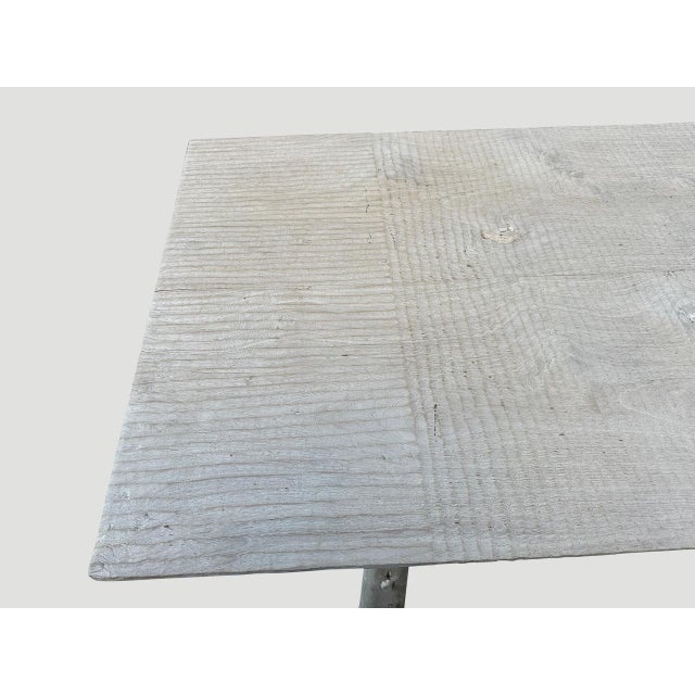 Andrianna Shamaris St. Barts Couture Teak Wood Dining Table For Sale - Image 18 of 18