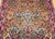 Pink 19th Century Persian Kerman Lavar Rug, Hand-Knotted Wool, All-over Floral Pattern, Ivory & Green, 3x5 For Sale - Image 8 of 13
