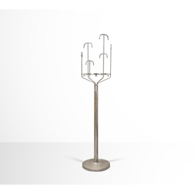 Melpomene Coat Hanger in Steel by Studio BBPR, Italy, 1970s For Sale - Image 9 of 9
