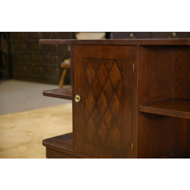 Vintage Oak Side Table, 1960s, in Good conditions. Designed 1960 to 1969