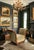 Tan Monumental Vintage Hollywood Regency Neoclassical Curule Style Oversized Velvet Accent Chair / Bench Chair For Sale - Image 8 of 14