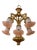 Art Nouveau Nancy School Bronze Chandelier with Five Lights, 1900s For Sale