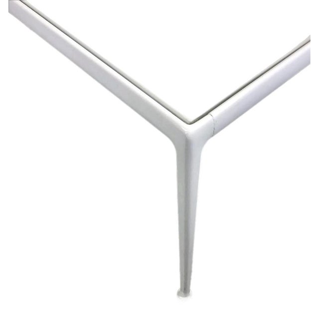 1966 Collection Outdoor Aluminum Dining Table by Richard Schultz for Knoll, Attributed For Sale In Miami - Image 6 of 7