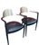 Elevate Your Space With This Stunning Pair of Elite Modern Jagger Armchairs, Where Architectural Innovation Meets Premium Comfort 1980s For Sale - Image 12 of 12