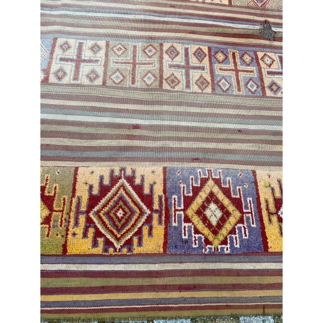 Vintage Tribal Moroccan Rug, 1950s For Sale - Image 6 of 14