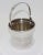 Personal Ice Bucket 1930s Streamline Moderne Silver Plated Hallmarks For Sale - Image 11 of 11