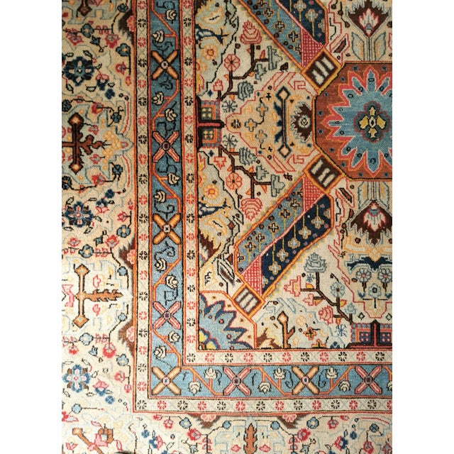 Large Antique Oriental Rug, 1930s For Sale - Image 6 of 15