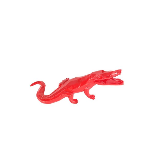 Red Resin Croco Spirit from Richard Orlinski For Sale - Image 4 of 11