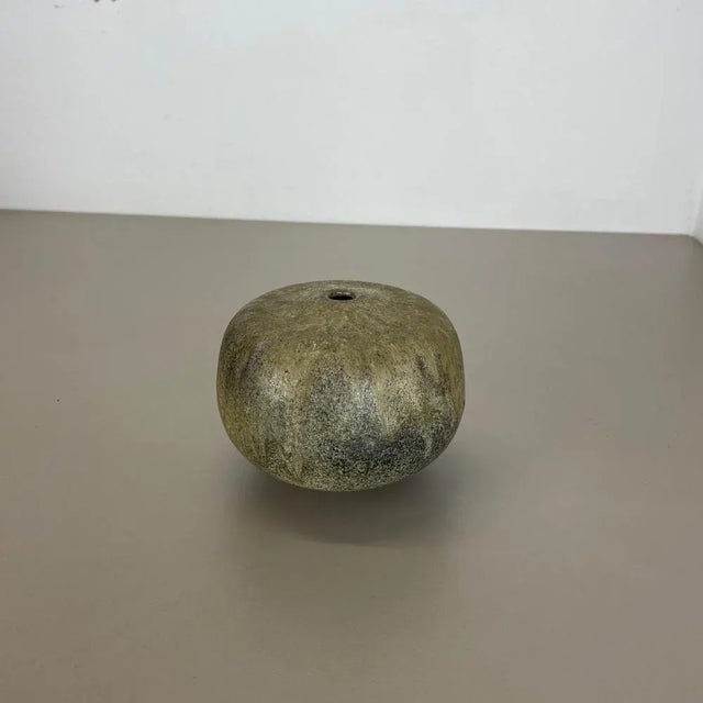 1960s German Sculptural Studio Pottery Vase Object by Otto Meier, 1970s For Sale - Image 5 of 18