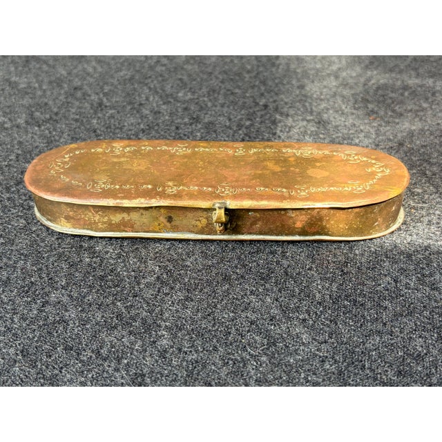 Antique Dutch Copper Tobacco Box For Sale - Image 14 of 18