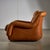 Brown Leather Sofa and Lounge Chairs, 1970s, Set of 3 For Sale - Image 11 of 18