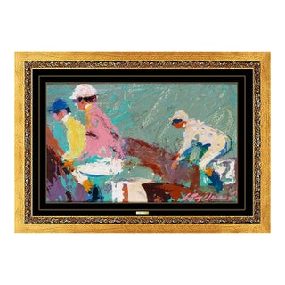 1960s Horse and Jockey Walkout, LeRoy Neiman For Sale
