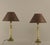 Modern Brass Table Lamps, Germany, 1980s, Set of 2 For Sale - Image 3 of 12