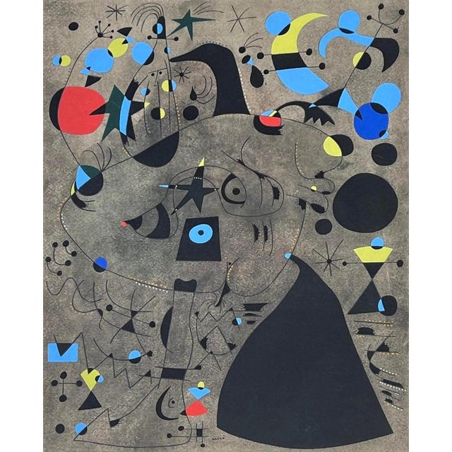 After Joan Miró, Woman in the Night (Constellations), 1959 For Sale - Image 9 of 9