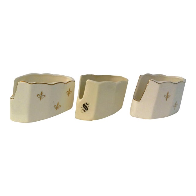 MidCentury Porcelain Flatware Caddies, Set of 3 Chairish