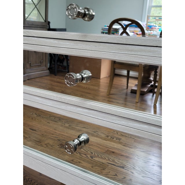 Bernhardt Traditional Sideboard Buffet - Antique Gray For Sale - Image 15 of 18