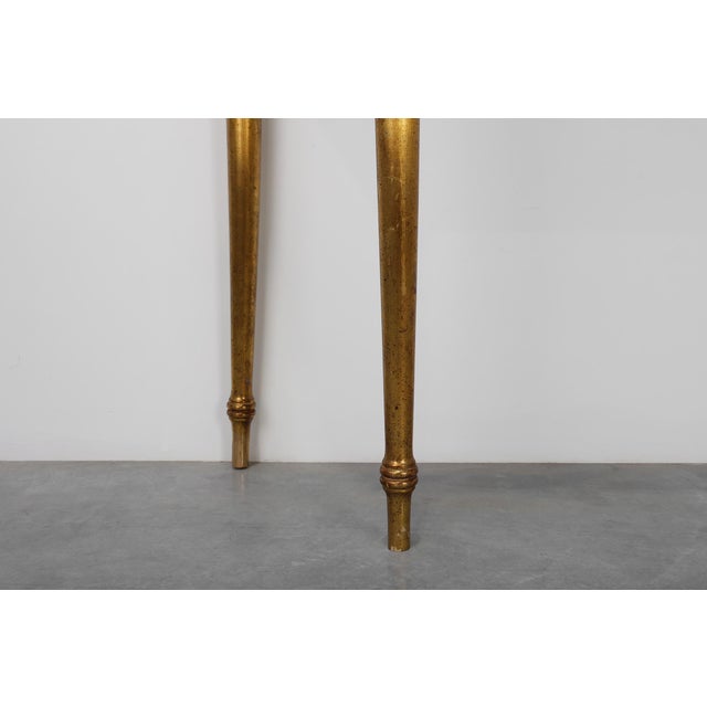 Hollywood Regency Console Table from Deknudt, Belgium, 1980s For Sale - Image 9 of 13